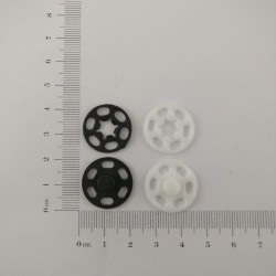 Piešujamas plastmasas spiedpogas 20 mm